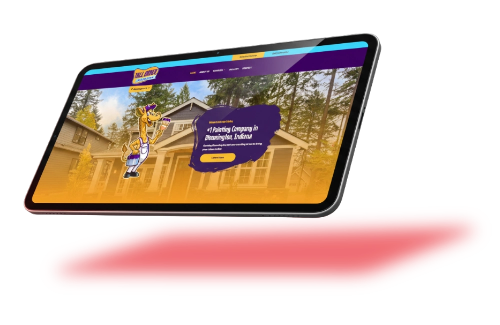 web design for painting company